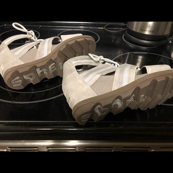 Sorel wedge sandals - Picture 4 of 5